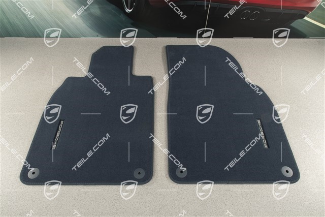 Floor mat set, front (L+R), Yachting Blue