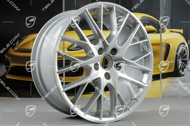 21-inch wheel rim Panamera Sport Design, 9,5J x 21 ET71, brilliant chrome