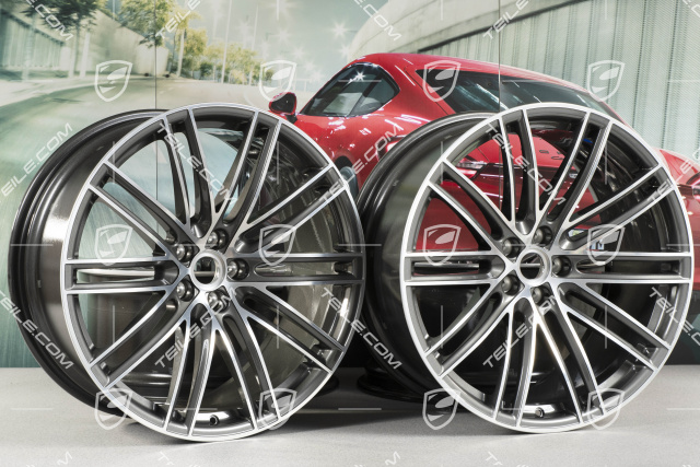 21-inch Turbo IV alloy wheels set, 9,5J x 21 ET27 + 10J x 21 ET19