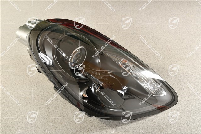Bi-Xenon headlamp, dynamic AHBA, black, Boxster Spyder / Cayman GT4, R