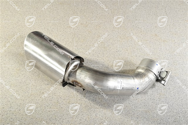 S, exhaust system tail pipe, outer, R