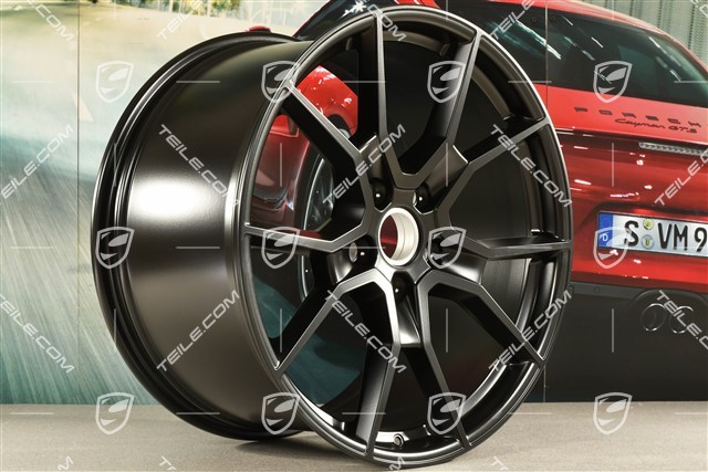 21-inch Rim Sport Turismo GTS, 11,5J x 21 ET66, in black satin-mat
