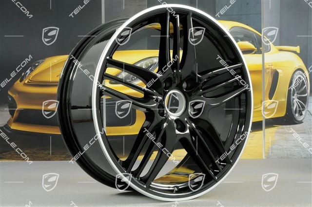 20" Sport Design wheel rim set, 8,5J x 20 ET51 + 11J x 20 ET52, black high gloss