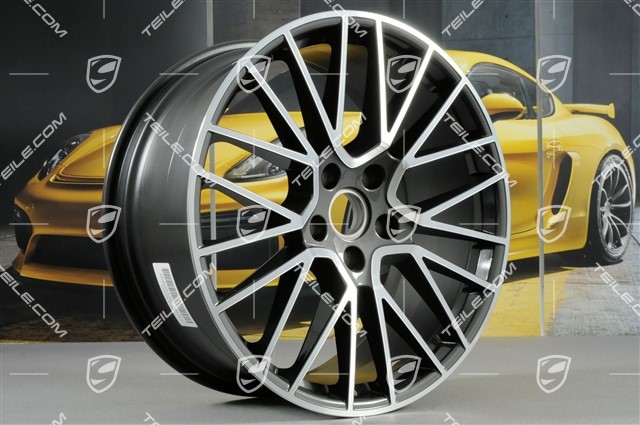 21-inch wheel rim set Cayenne RS Spyder, 11J x 21 ET58 + 9,5J x 21 ET46