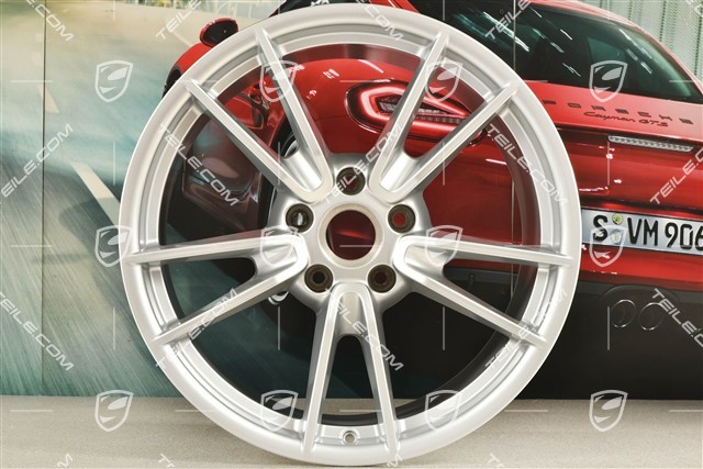 20-inch wheel rim Carrera, 11,5J x 20 ET67, for summer wheels, brilliant chrome finish