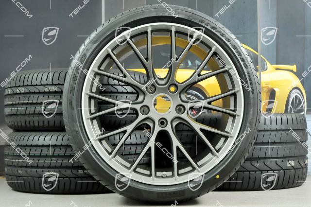 20" RS SPYDER Design Sommerräder Satz, Felgen 8,5J x 20 ET49 + 11,5J x 20 ET76 + Sommerreifen 245/35 R20 + 305/30 R20