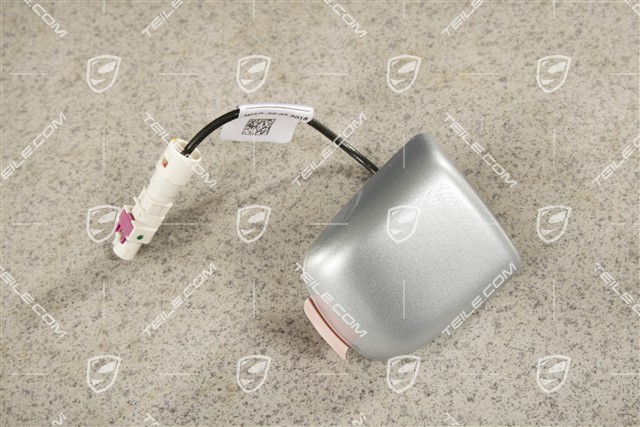 Antenna GPS, rhodium silver metallic