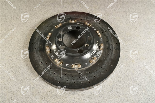PCCB Ceramic brake disc, GT3/GT3RS/GT2RS, a little damaged, R