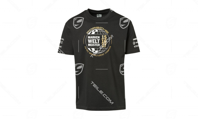 Motorsport Collektion, T-Shirt Markenweltmeister, 919 Hybrid, Unisex, black, S 46/48