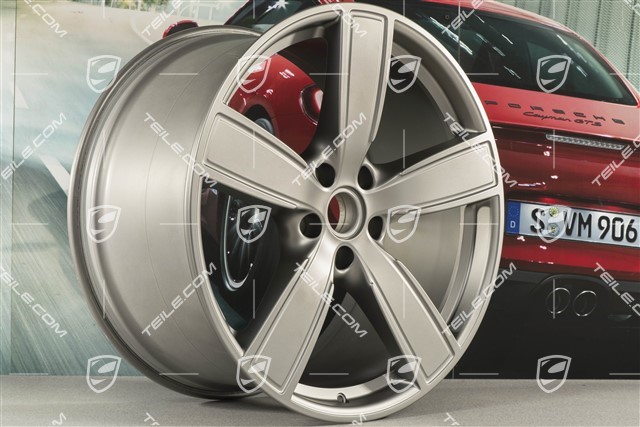 22-inch wheel rim, Sport Classic, 11,5J x 22 ET61, Platinum satin-matt