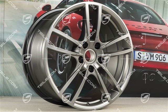 20-inch wheel rim, Cayenne Sport, 9J x 20 ET50, Platinum satin-mat