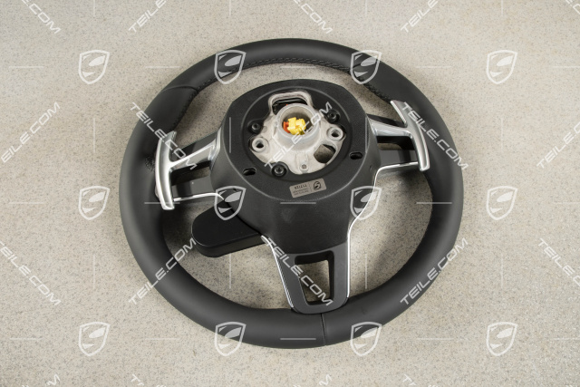 Basic steering wheel, Sport Chrono Package Plus, PDK, black