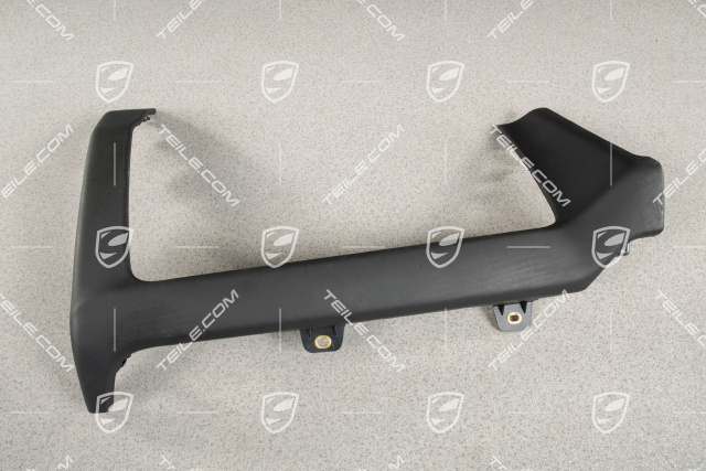 Abdeckung, Leder, Schwarz