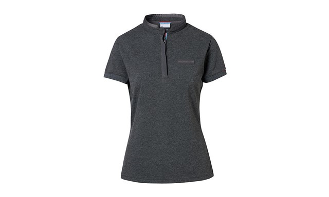 Classic Collection, Polo-Shirt Women, grey melange, XS 34
