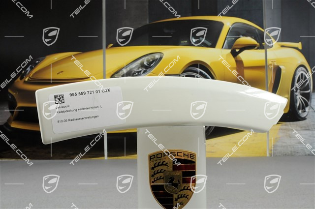 Wheel cover side section rear, L Wheel cover side section rear, L
