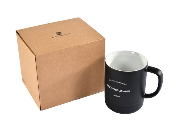 Porsche Porcelain Cup Black