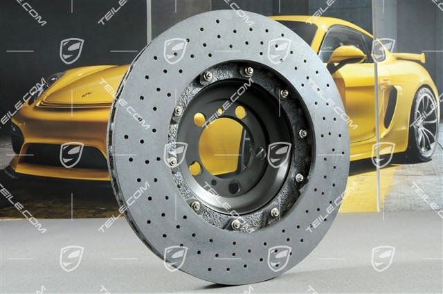 PCCB Ceramic brake disc set, 2x front + 2x rear, 991 GT3/GT3RS/GT2RS