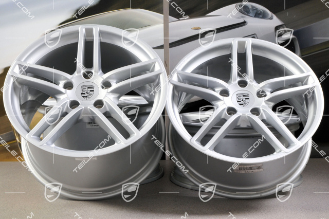 19-inch Carrera rim set, 8,5J x 19 ET54 + 11J x 19 ET69