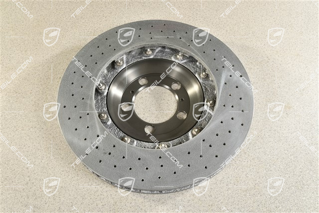 GT3 / GT3RS / S/T, PCCB Brake disc, front axle, R