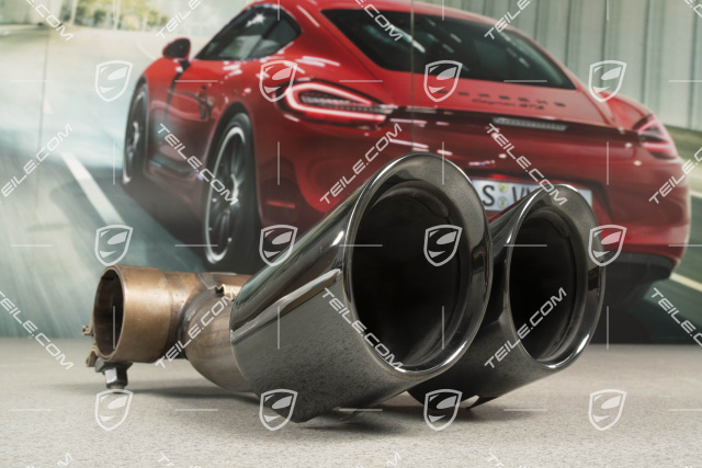 Tail pipe, round, GTS