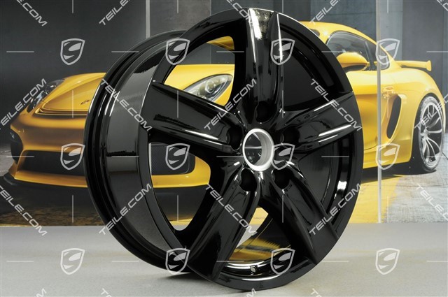18-inch Cayenne S III, wheel, 8J x 18 ET53, black high gloss