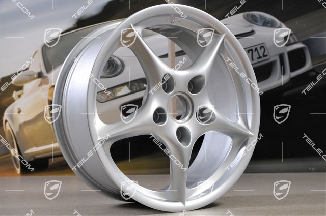 18-inch Carrera wheel, 7,5J  x 18 ET50