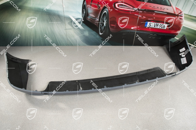 Rear bumper lining, lower part, V6 3.2L 177KW / V8 4.5L 250KW, lacquered