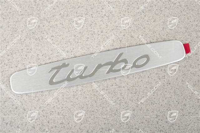 Turbo Schriftzug für Einstiegsleisten / Schweller