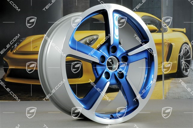 20-inch Sport Techno wheel, 8,5J x 20 ET57, Sapphire Blue Metallic