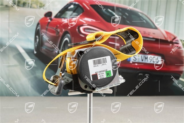 Sicherheitsgurt, cabrio, hinten, speedgelb, R