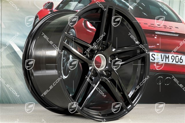 19" Felge Carrera VI, 11J x 19 ET56, black high gloss