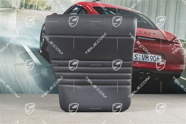 Back seat lower / cushion, Cabrio, leatherette, Metropole blue, L