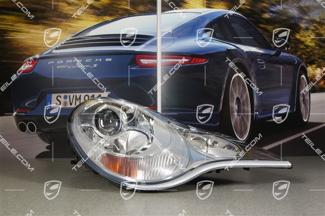 Litronic (bi-xenon) headlight, plain glass, Turbo / GT2, R