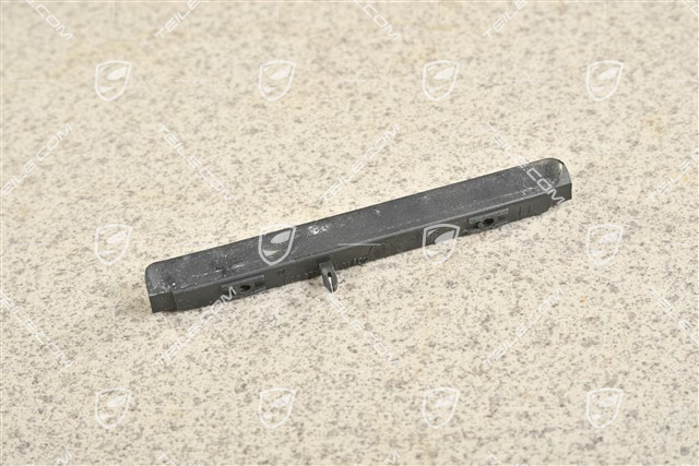 Dashboard trim moulding, LHD, outer, Black, L