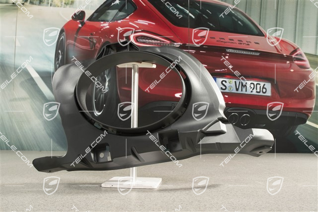 Cover exhaust pipe, Sport Design Package, R