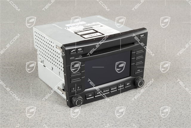 Radio CDR 30, Black matte / Galvano silver