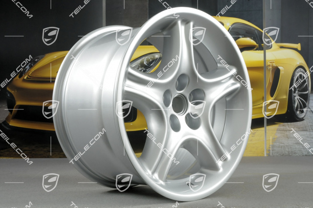 Rear wheel, 10J x 17", Ferrari 456 GT / 456 GTA / 456 M GT / 456 M GTA