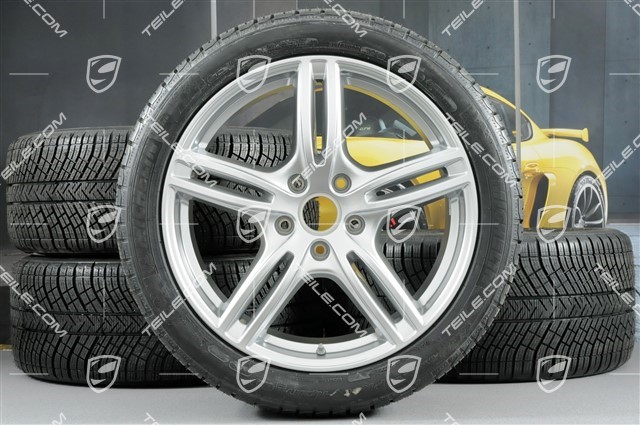 20-inch winter wheels set "Panamera Turbo", rims 9,5 J x 20 ET71 + 10,5 J x 20 ET71 + Michelin Pilot Alpin 4 winter tires 275/40 R20 + 315/35 R20