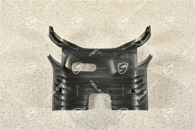 Steering column switch housing, Lower, Satin black