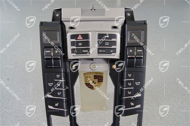 Control part, air conditioner, adjustable heatinging seats, 4-zone air conditioning system