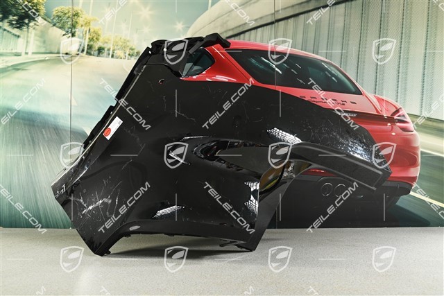 Coupe, Rear bumper, lateral part, parking assistant, R
