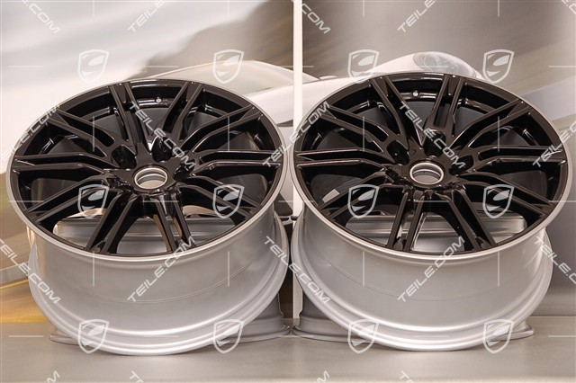 21-inch Sport Edition wheel set, 4x wheel 10J x 21 ET50, black high gloss