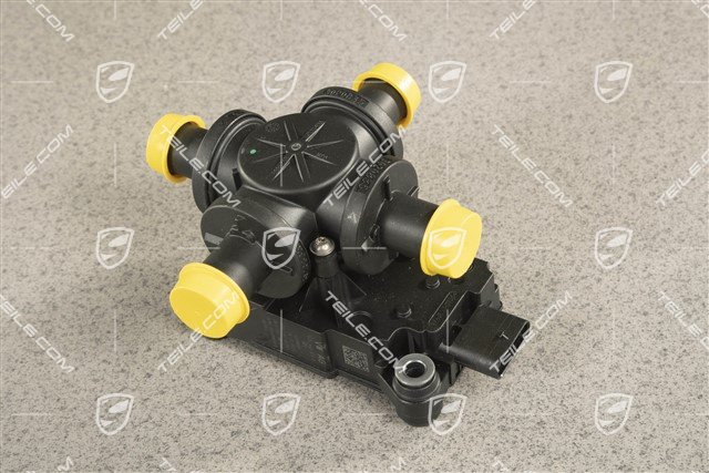 Coolant circuit electric valve