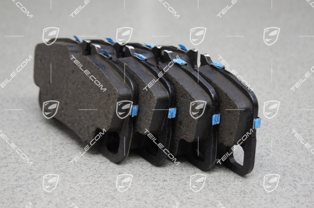 Brake pad set (L+R), GT2/GT3