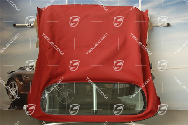 Verdeckbezug mit Scheibe, rot Verdeckbezug mit Scheibe, rot