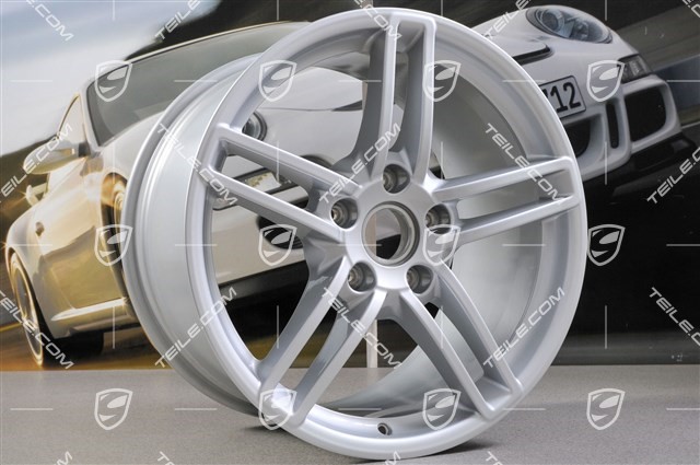19-inch disc wheel Carrera, 11J x 19 ET69, Brilliant silver