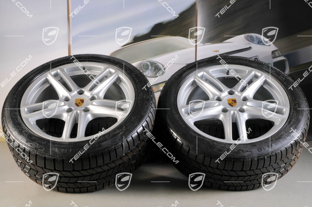 19-inch TURBO winter wheel set, wheels 9J x 19 ET 60 + 10J x 19 ET61 + winter tyres 255/45 R19 + 285/40 R19