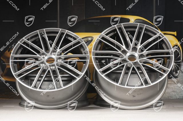 20" Turbo IV Felgensatz, Felgen 8,5J x 20 ET57 + 10,5J x 20 ET47