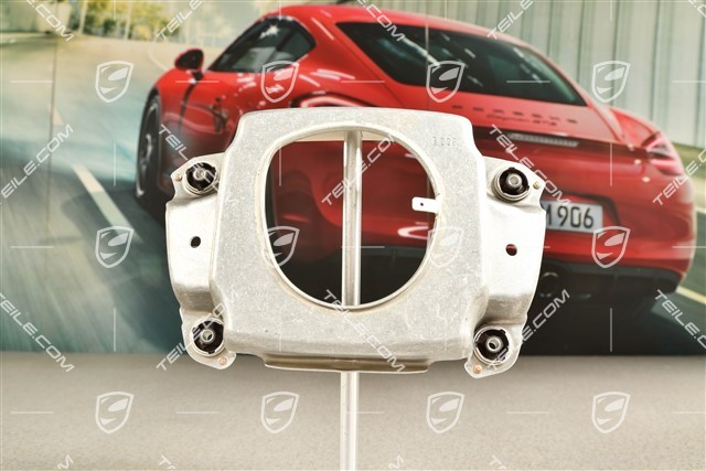 Retaining frame for airbag, 4-spoke steering wheel