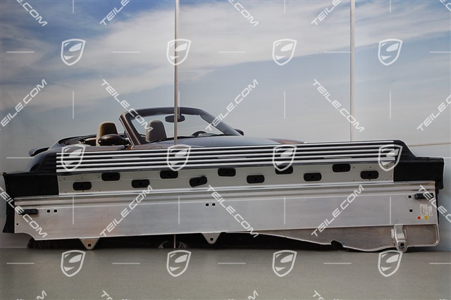 Running board, high-quality aluminium, set incl. mountings, L+R